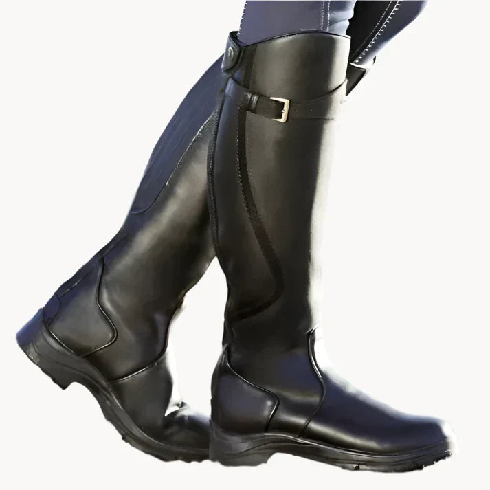 Encarna | Bottes élégantes avec ceinture pour femmes