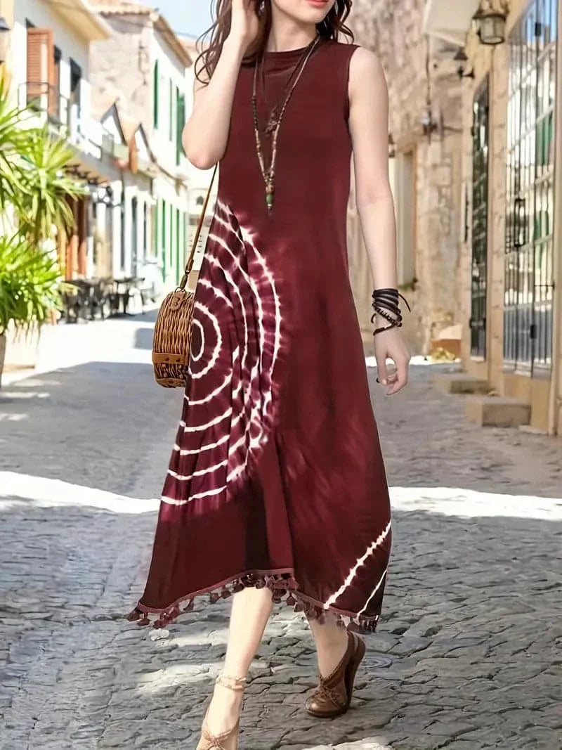 Emmi - Robe large avec de beaux motifs