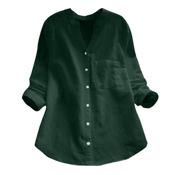 Ozma – Chemise décontractée en lin et coton pour femme