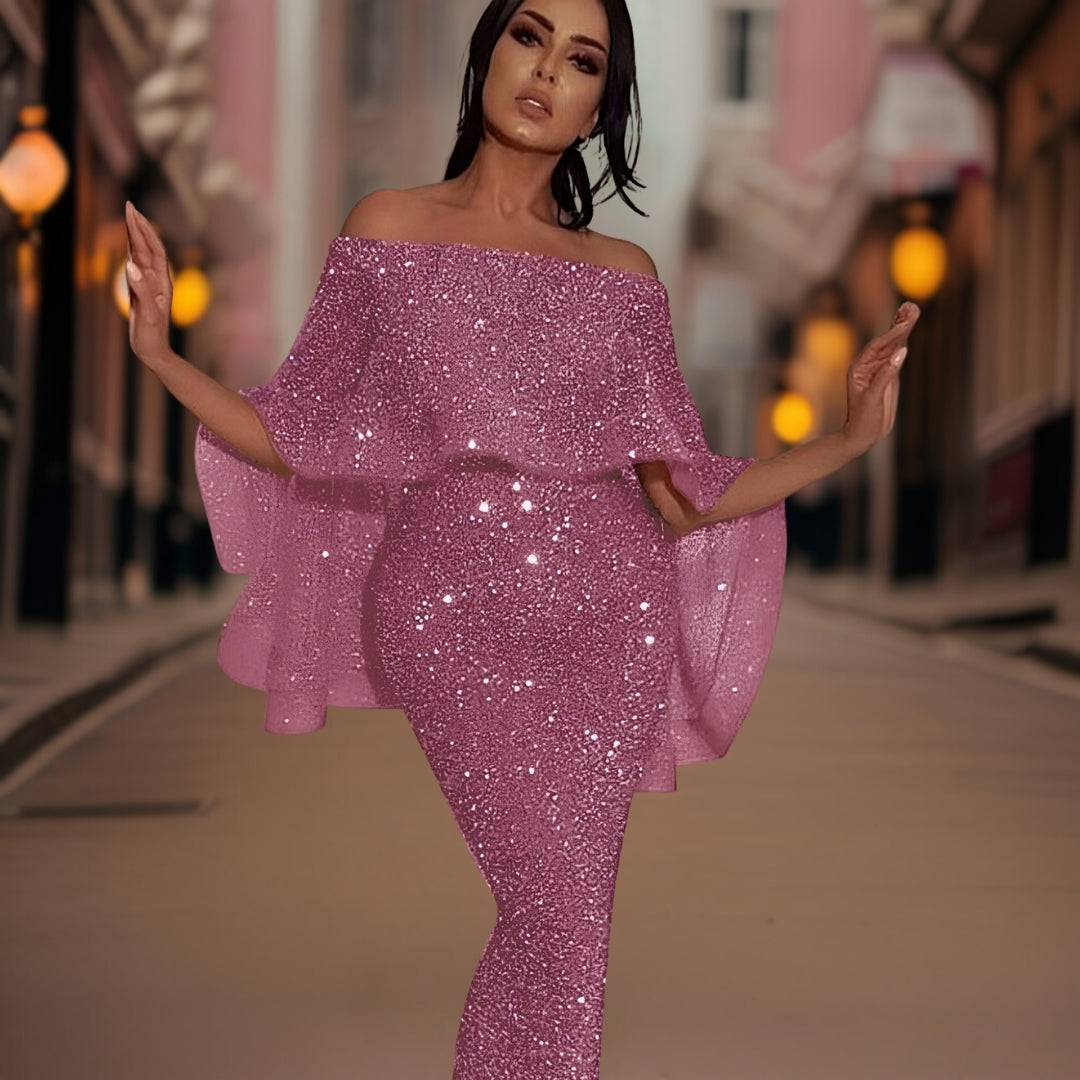 Elysia | Robe de soirée avec Silhouette A-ligne et Tissu de Haute Qualité pour Femmes