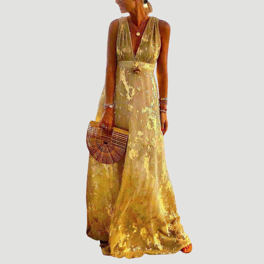 Isabella | Robe fluide avec Paillettes Éblouissantes pour Femmes