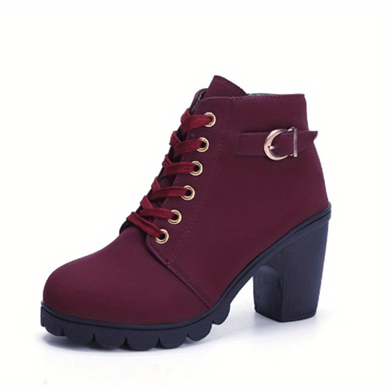 Ruthalia - Bottes à talons élégantes pour femmes
