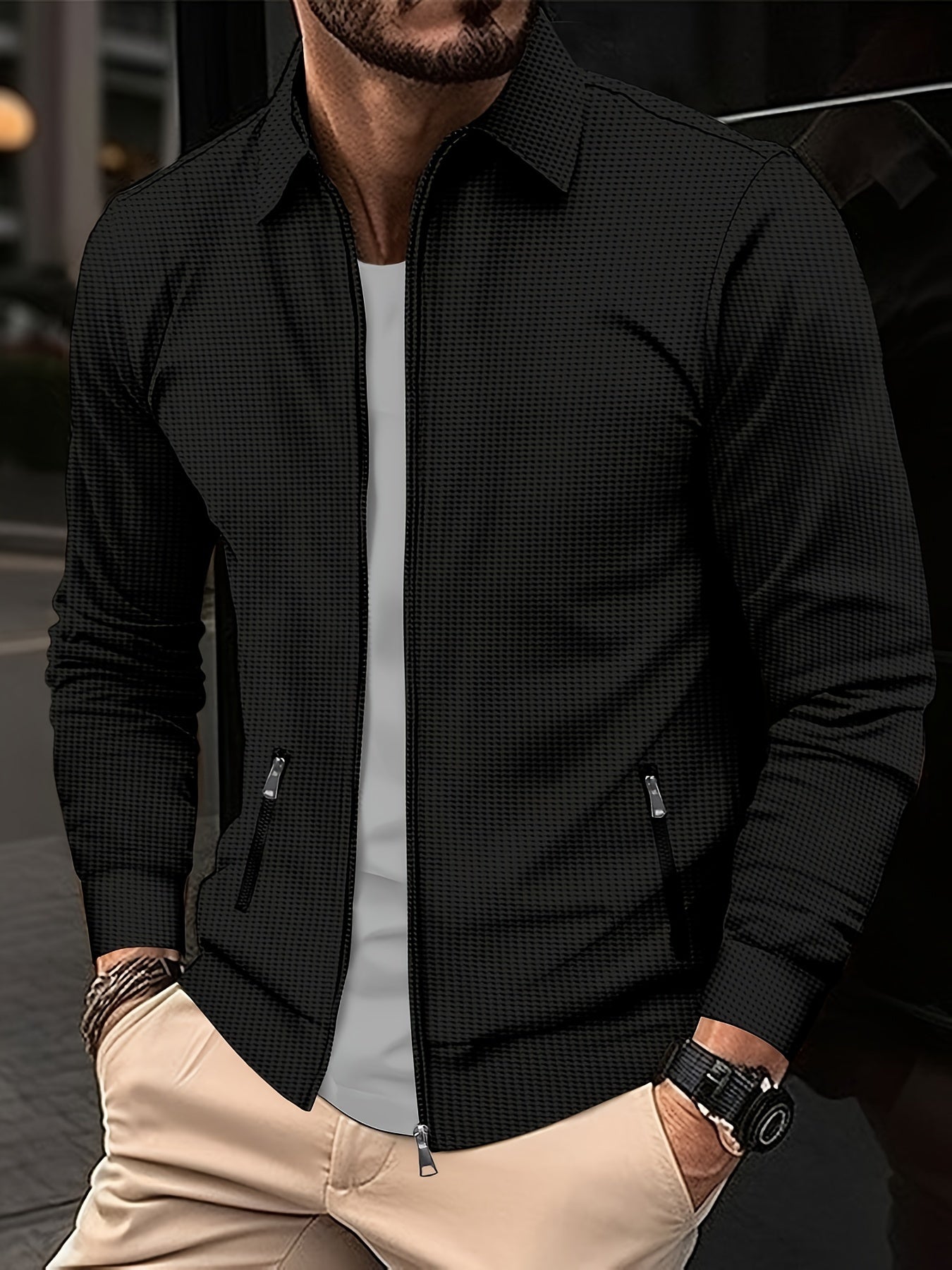 Kaiden - Veste de survêtement classique pour homme