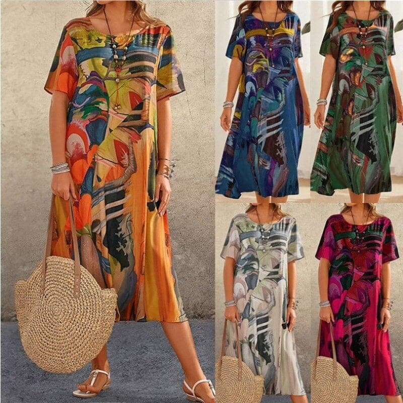 Laura - Robes de haute qualité dans de belles couleurs et motifs