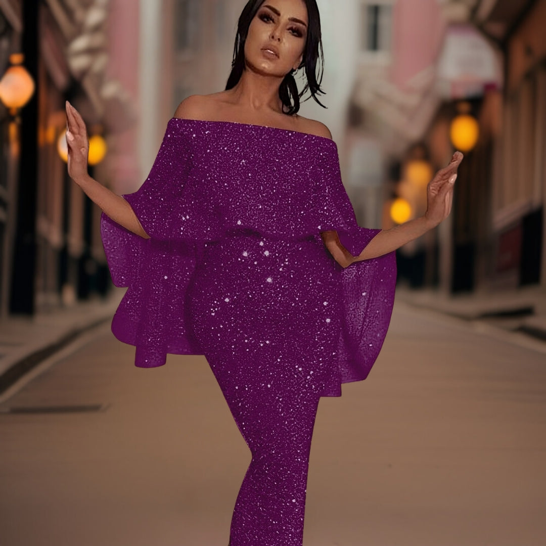 Elysia | Robe de soirée avec Silhouette A-ligne et Tissu de Haute Qualité pour Femmes