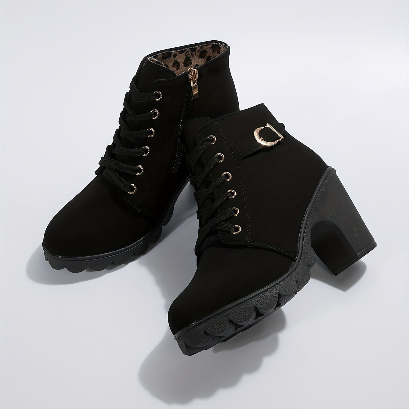 Ruthalia - Bottes à talons élégantes pour femmes