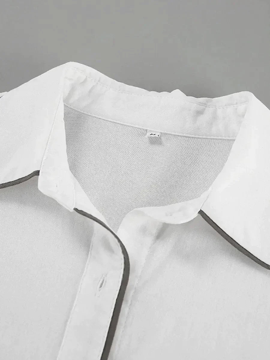 Léona | Ensemble avec Tissus Doux et Design Élégant pour Femmes
