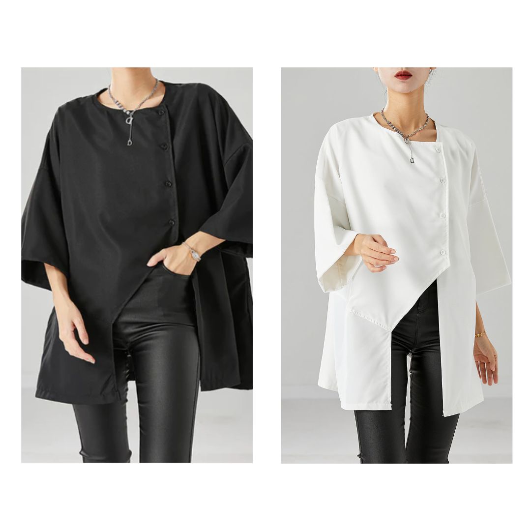 Lunaire | Blouse Asymétrique avec Design Unique et Confort Optimal pour Femmes