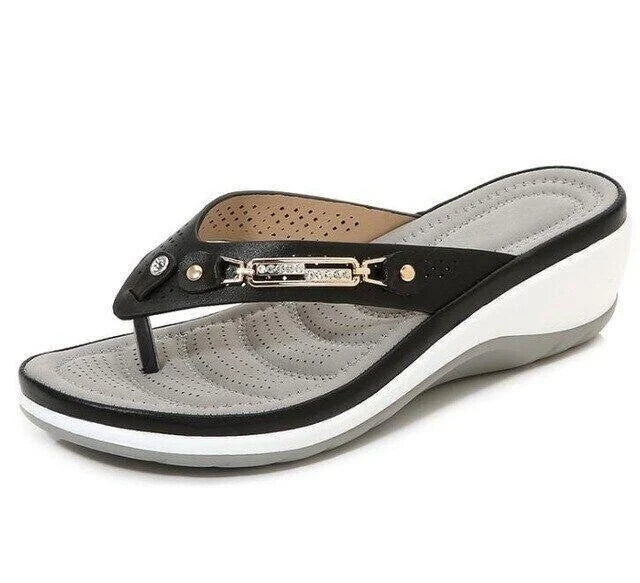 Hatty - Sandales à tongs rembourrées et souples