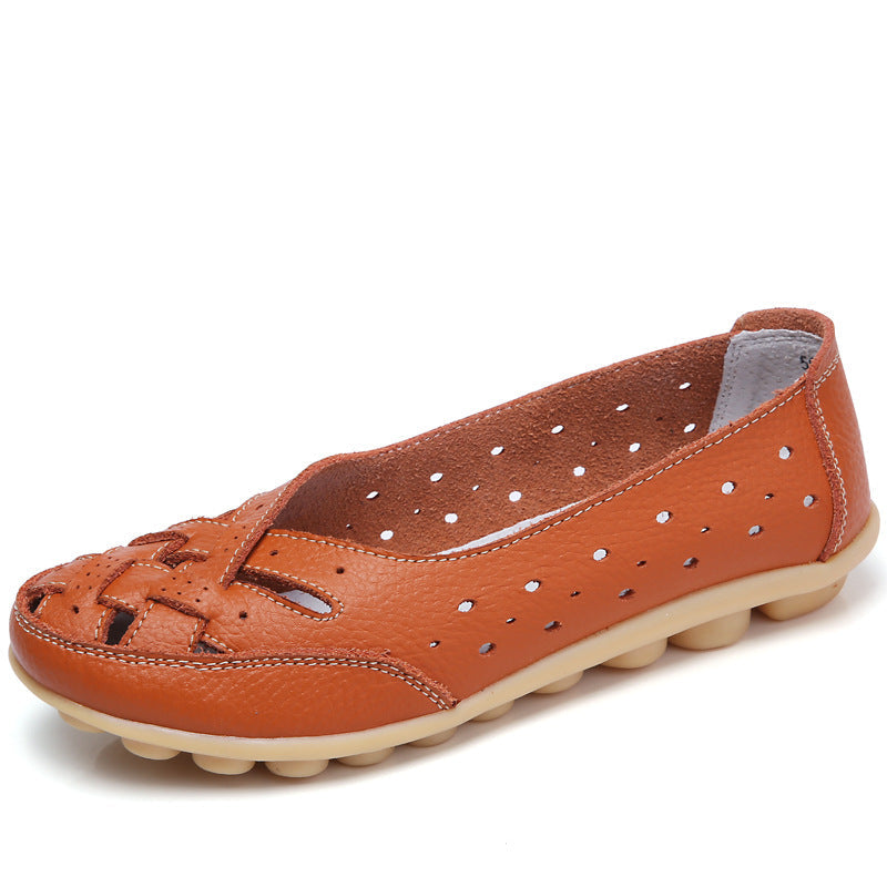 Minia | Ballerines en cuir confortables
