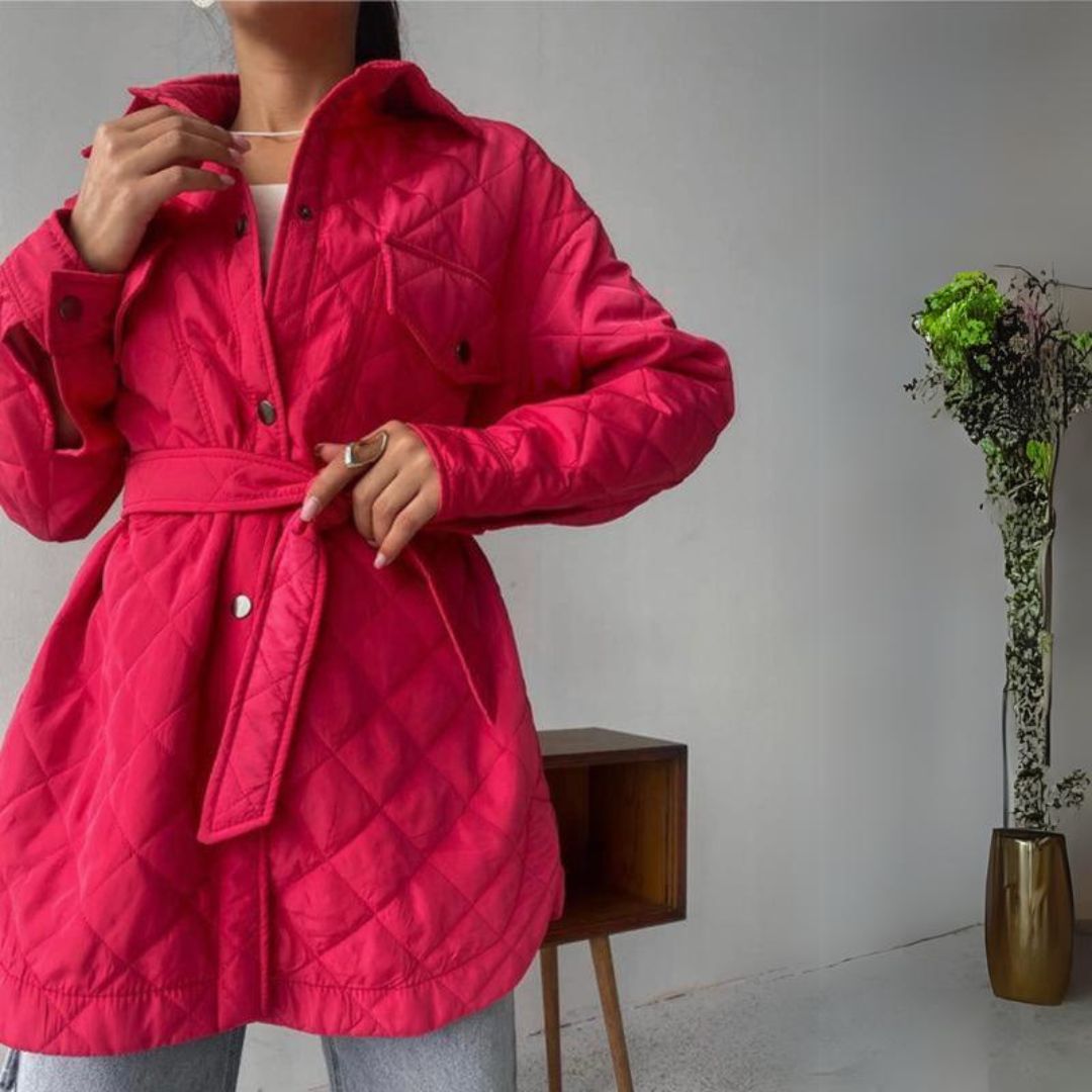 Luna | Veste Matelassée avec Style Élégant et Poches Pratiques pour Femmes