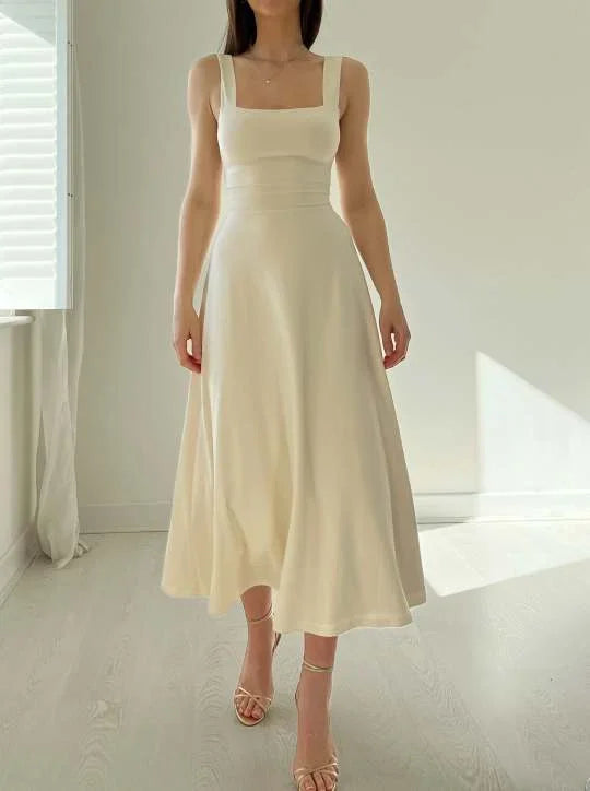 Emma - Robe Midi Réversible Audrey En Bambou Biologique Avec Poches