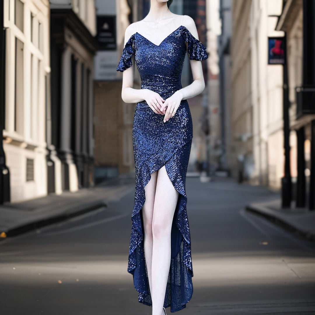 Lysandra | Robe de soirée avec Paillettes Élégantes et Silhouette Flatteuse pour Femmes