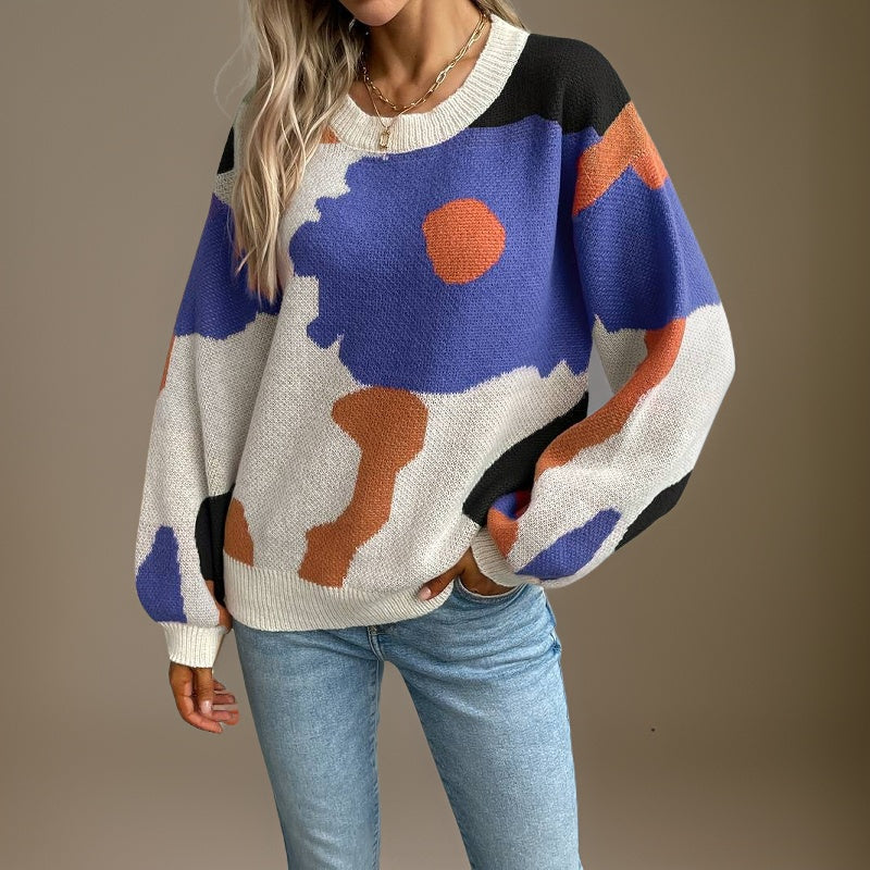 Lunaire | Pull Coloré avec Style Tendance et Confort pour Femmes