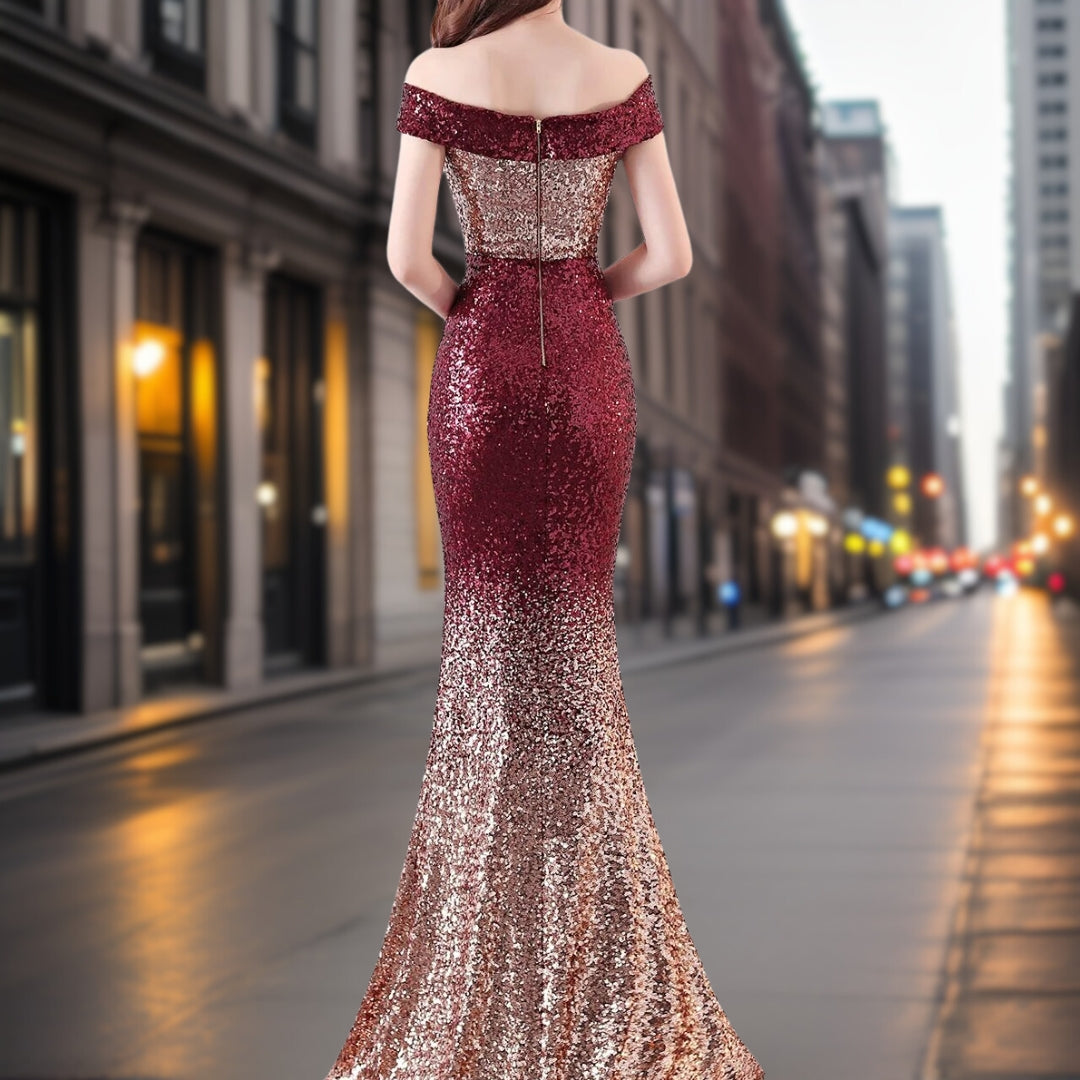 Alyssa | Robe de Soirée avec Paillettes Éblouissantes et Silhouette Élégante pour Femmes