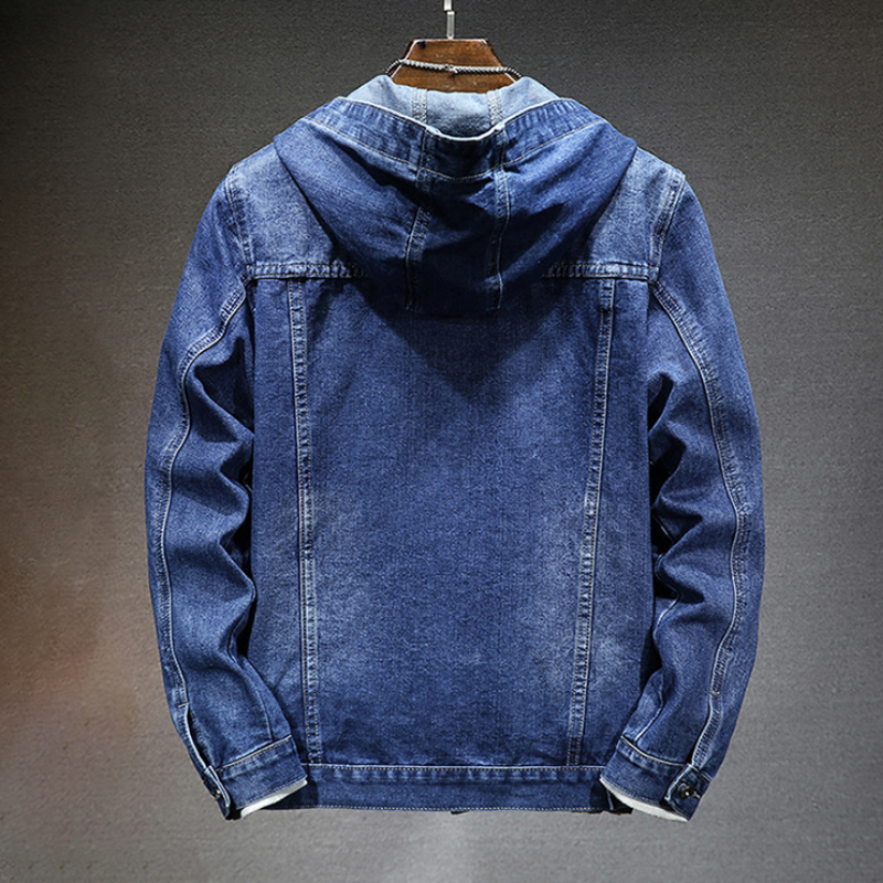 Isom - Veste en denim avec capuche
