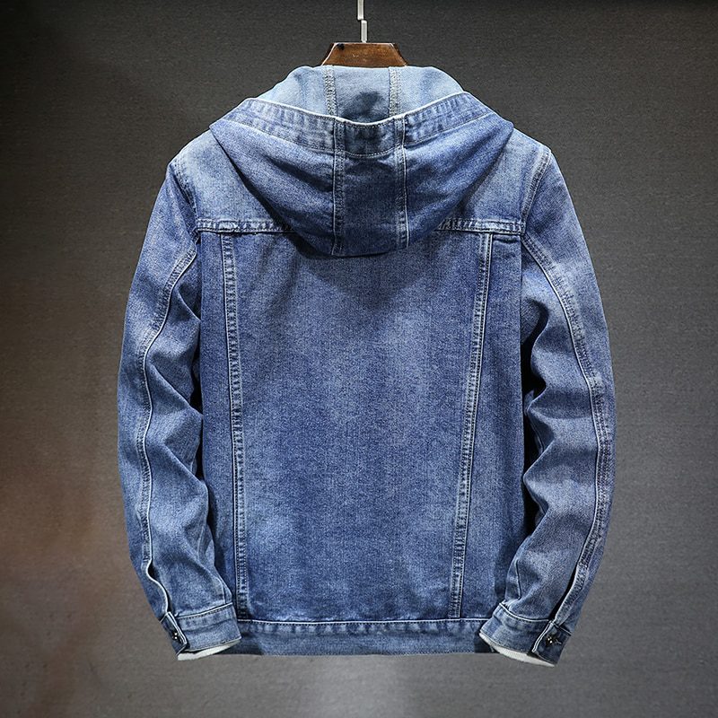 Isom - Veste en denim avec capuche