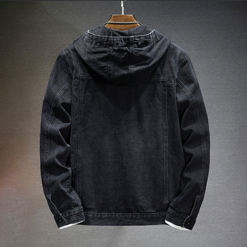 Isom - Veste en denim avec capuche