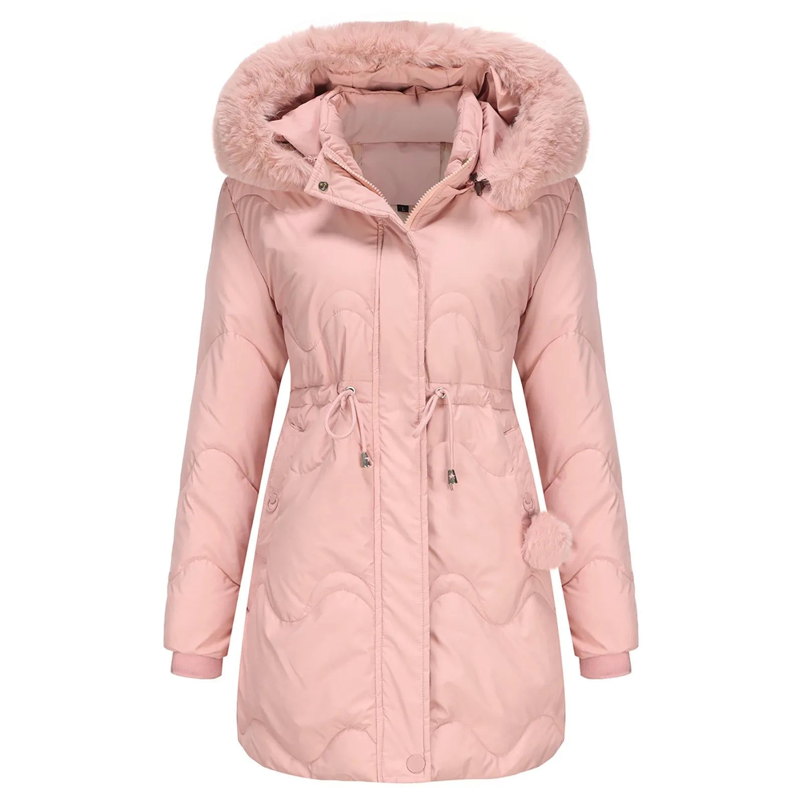 Nora | Veste d'hiver avec Doublure en Polaire et Design Chic pour Femmes