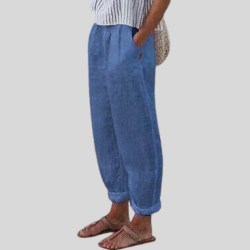 Shayla - Pantalon en lin pour femme