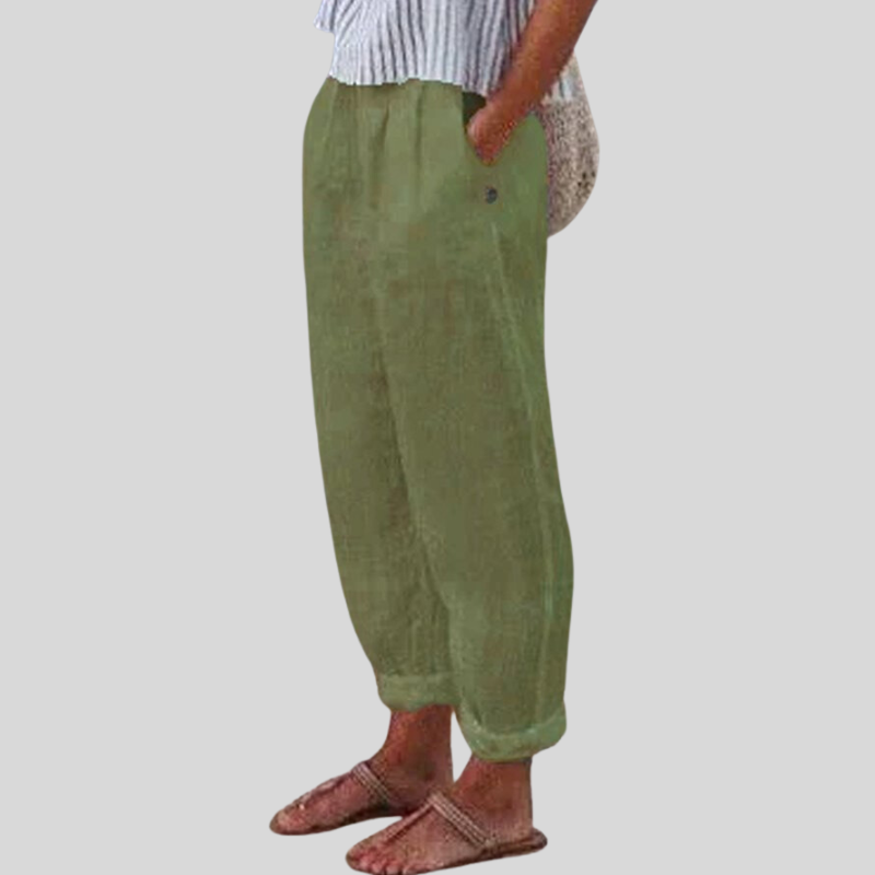 Shayla - Pantalon en lin pour femme