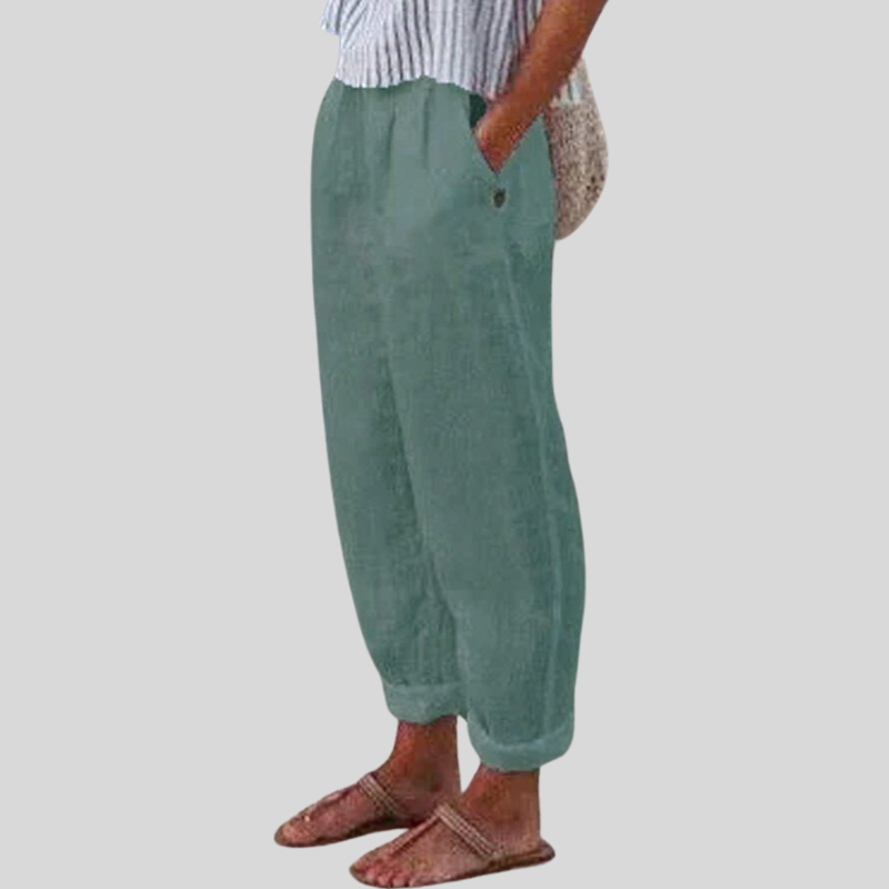 Shayla - Pantalon en lin pour femme