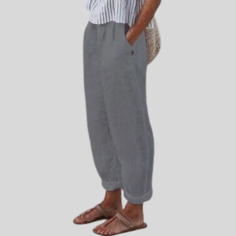 Shayla - Pantalon en lin pour femme