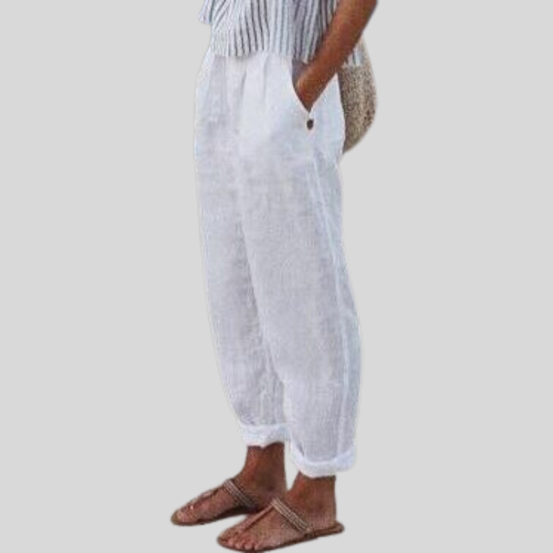 Shayla - Pantalon en lin pour femme