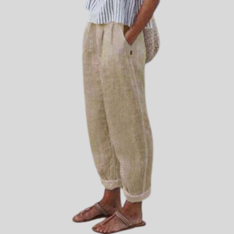 Shayla - Pantalon en lin pour femme