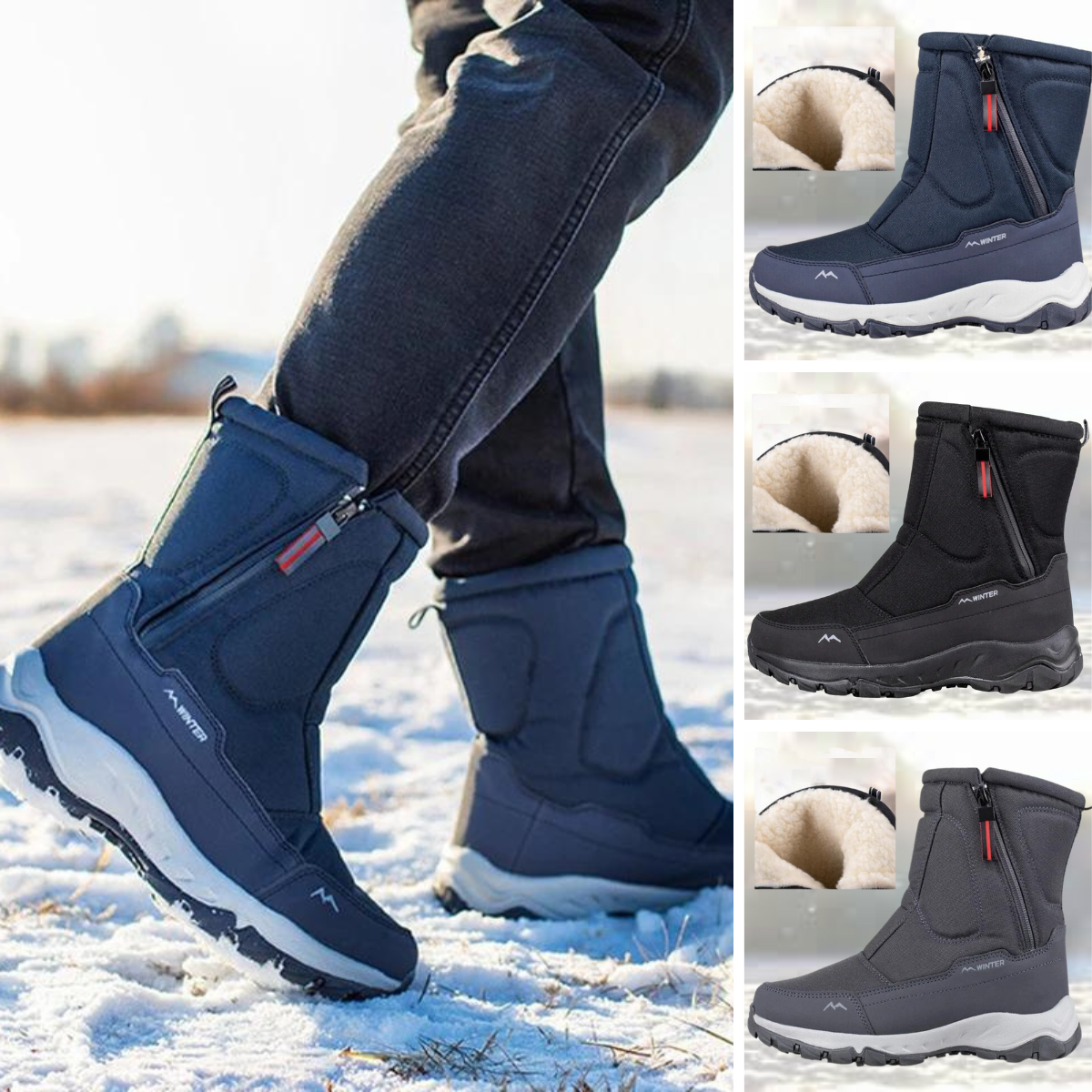 Vasilija | Bottines modernes en cuir pour femmes