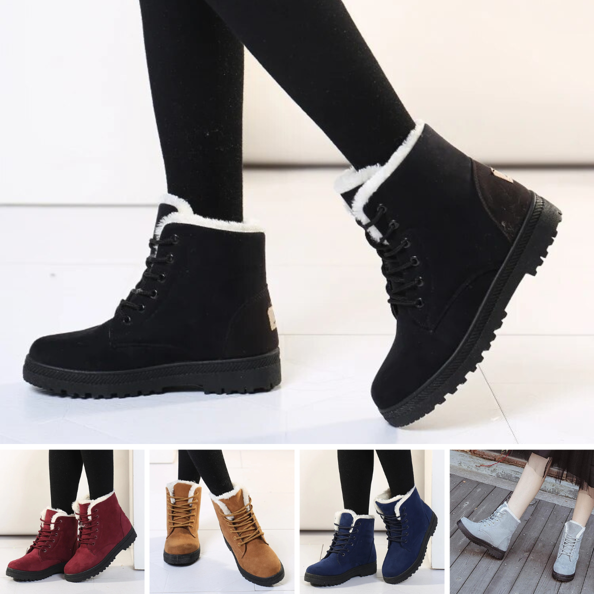 Inka | Bottes de neige antidérapantes pour femmes