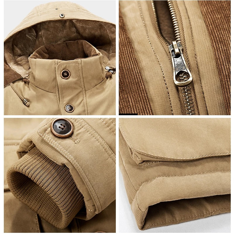 Dalton - Manteau d'hiver classique pour hommes