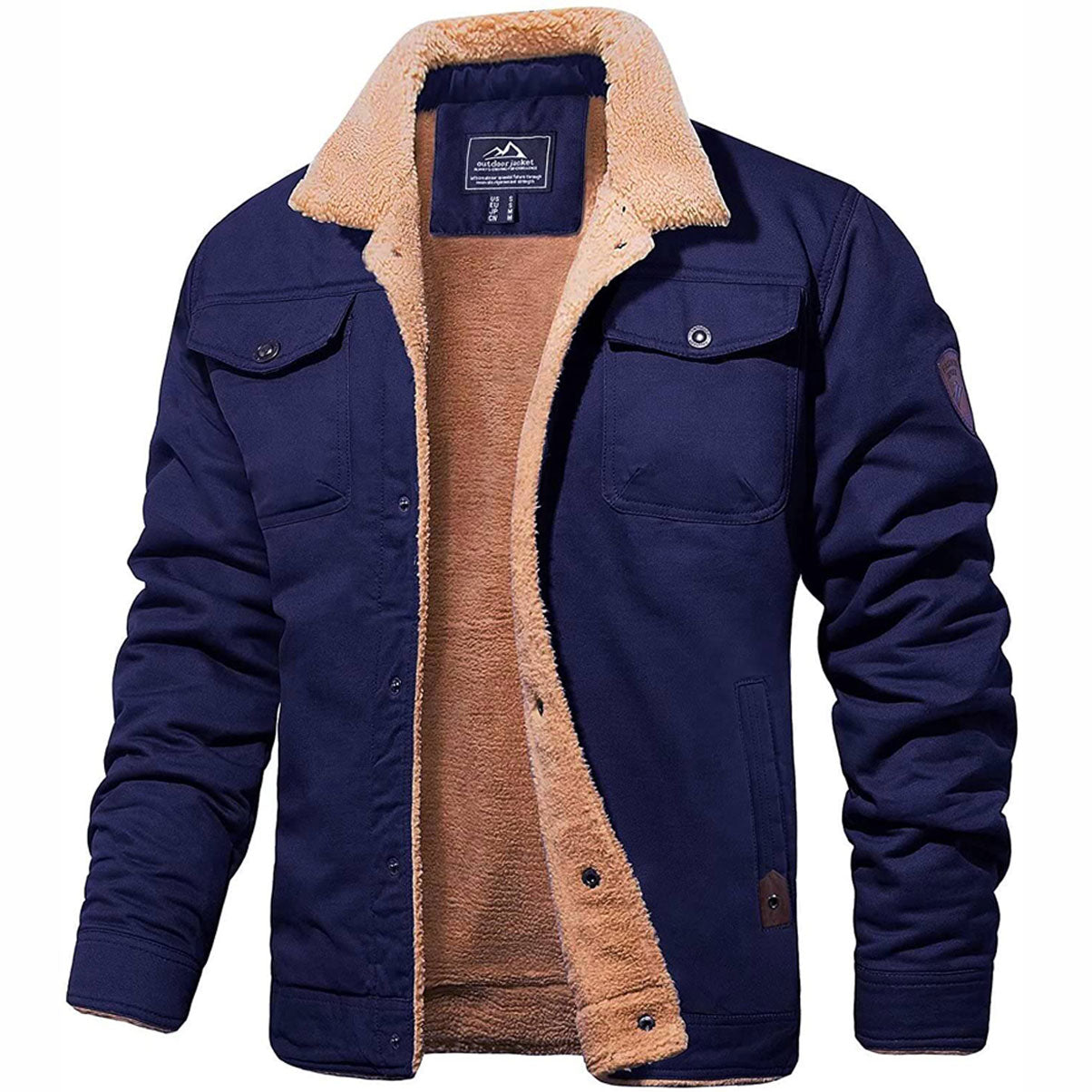 Gilmore - Veste bombardier vintage pour homme