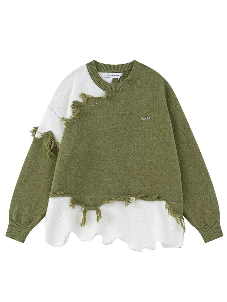 Léonie | Pull en Coton Vintage avec Élégance Intemporelle pour Femmes