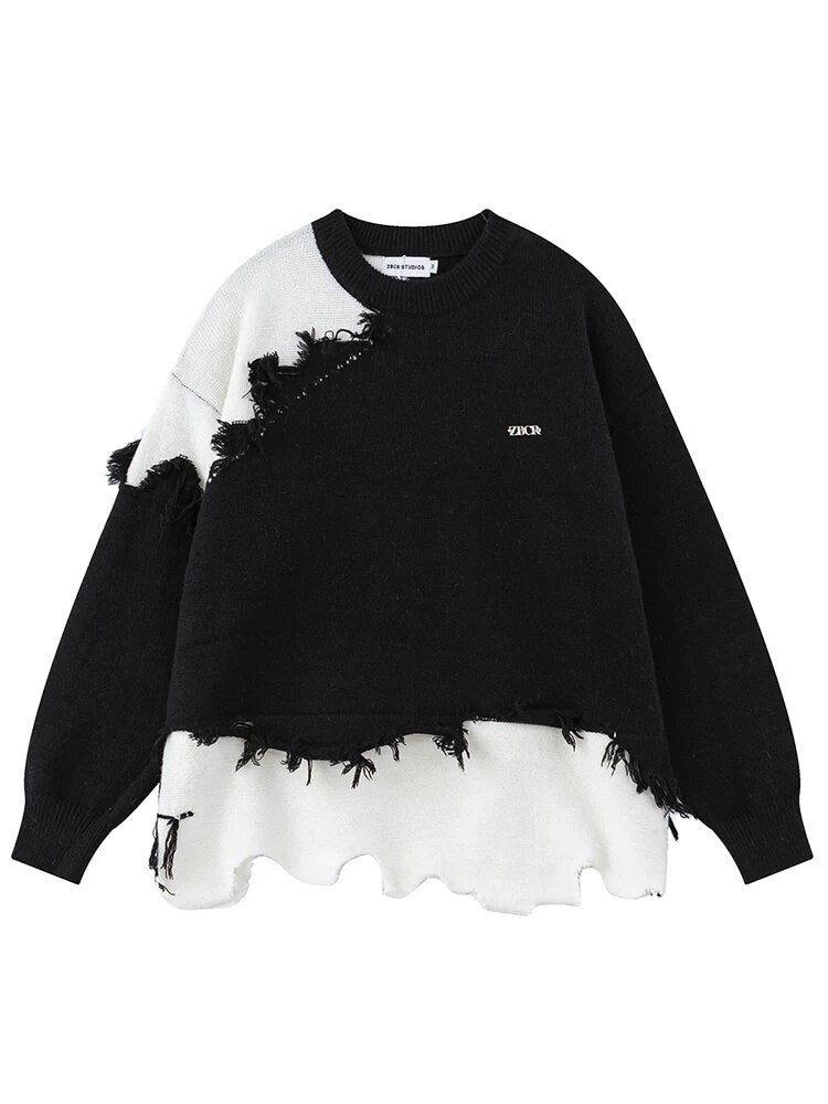 Léonie | Pull en Coton Vintage avec Élégance Intemporelle pour Femmes