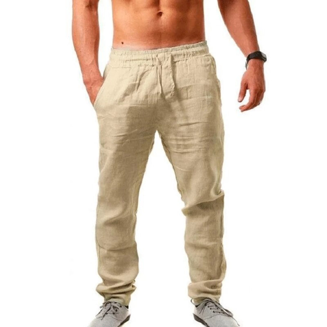 Grayson - Pantalon d'été en lin pour homme