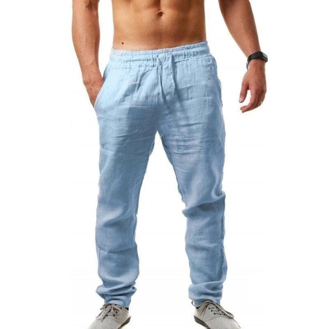 Grayson - Pantalon d'été en lin pour homme