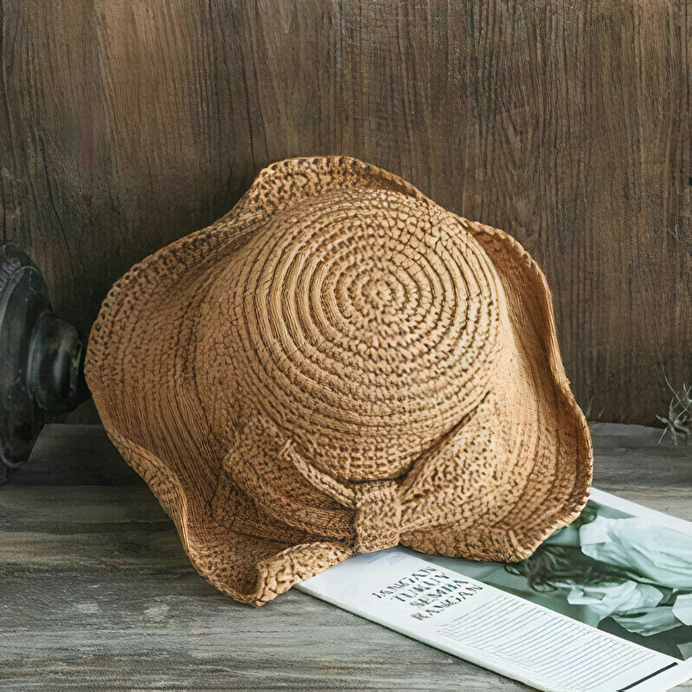 Elna - Chapeau d'été pliable avec nœud