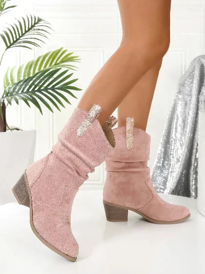 Wynonie - Bottes élégantes à talons classiques pour femmes
