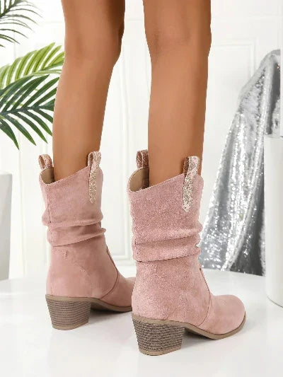 Wynonie - Bottes élégantes à talons classiques pour femmes