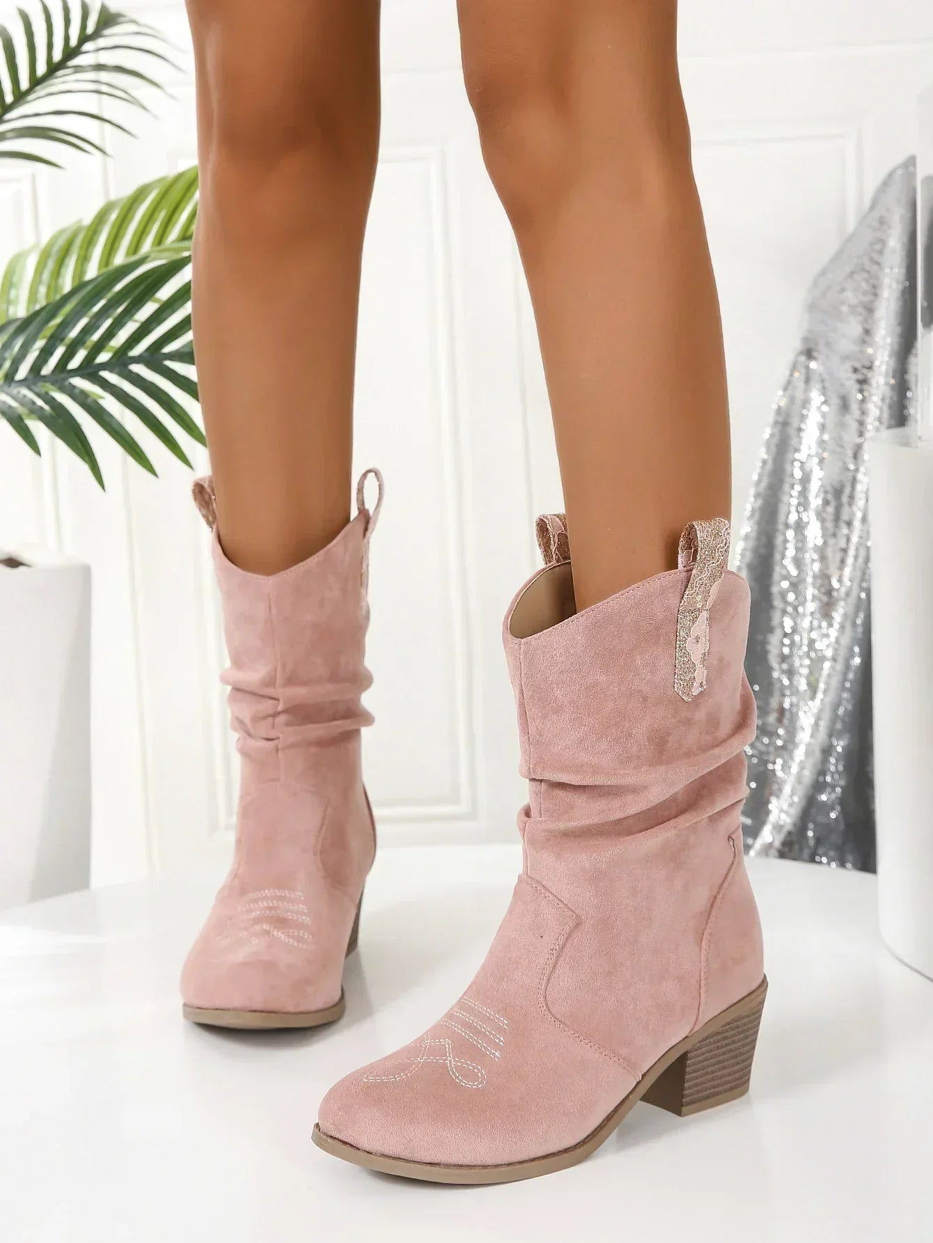 Wynonie - Bottes élégantes à talons classiques pour femmes