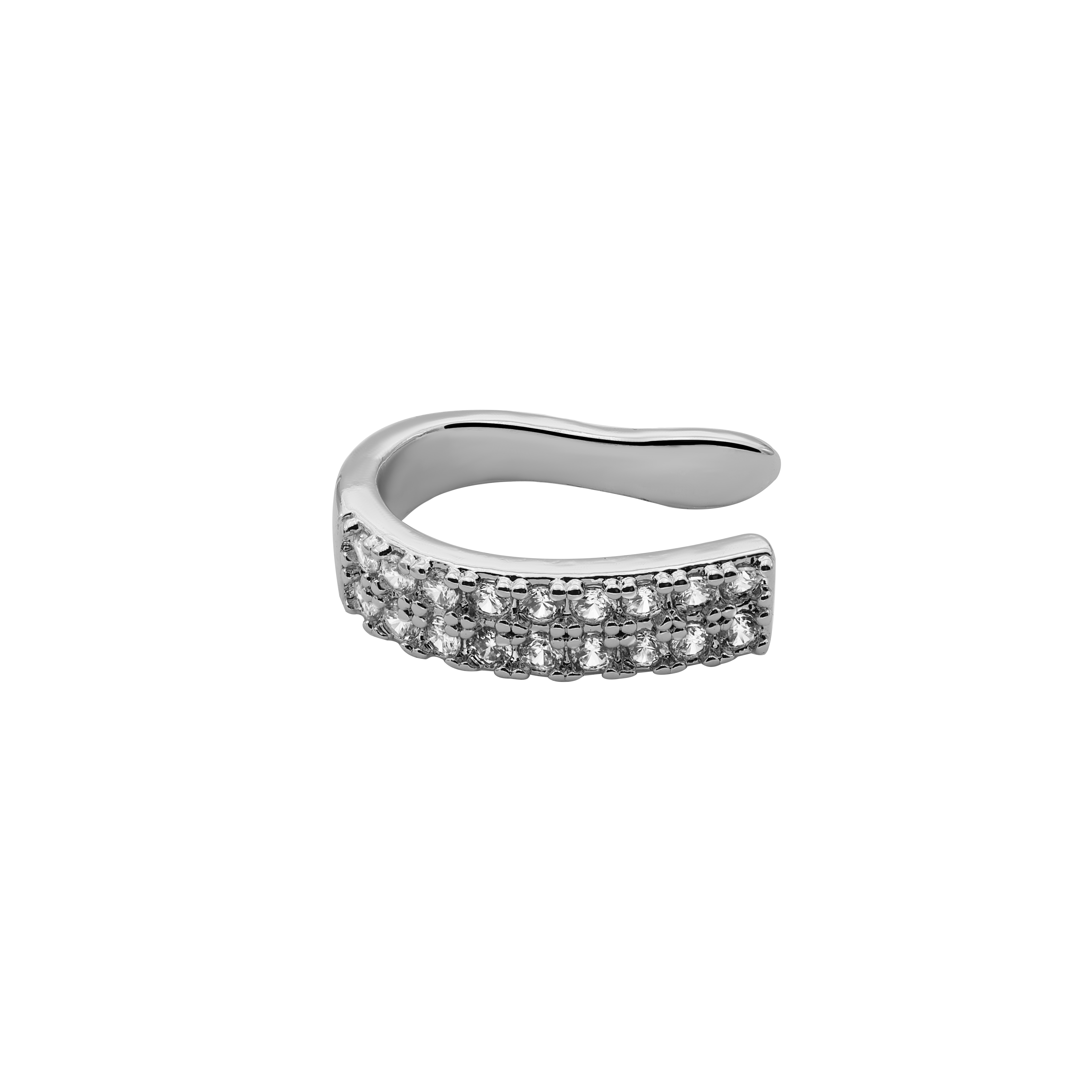 Sérénité | Earcuff avec Finition en Or 14K et Design Élégant pour Femmes