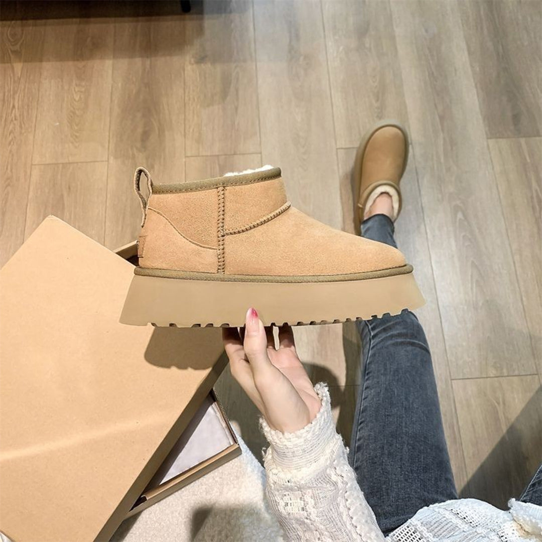 Sadiel - Bottes pour femmes luxueuses et confortables avec doublure en fourrure douce