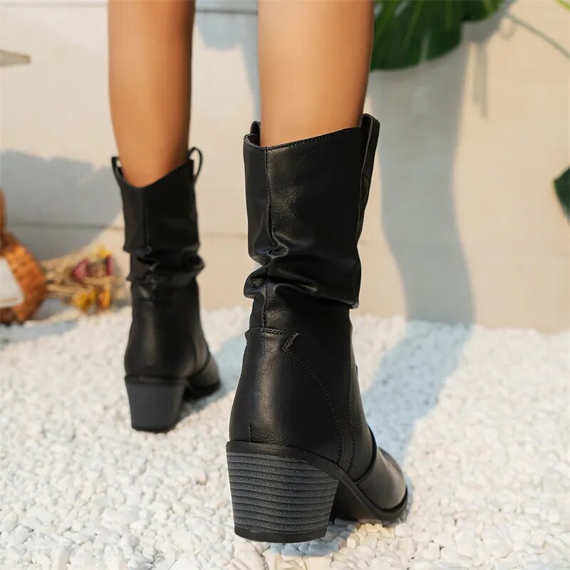 Luna | Bottes élégantes de style western pour femmes