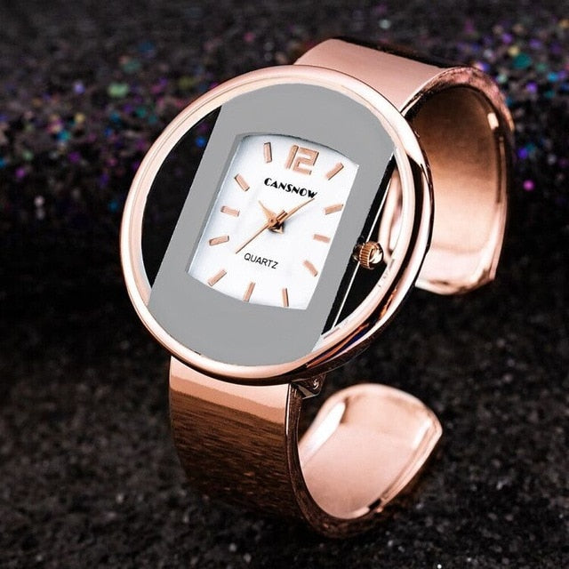 Céleste | Montre-bracelet avec Acier Inoxydable Élégant et Design Raffiné pour Femmes