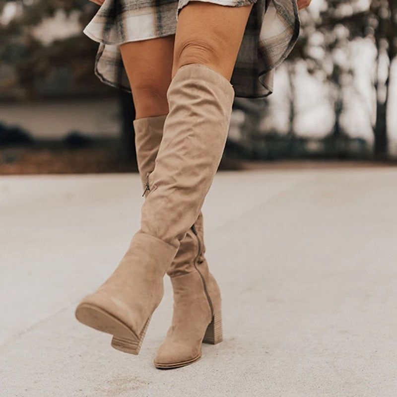 Priti | Bottes Hautes Élégantes pour Femmes