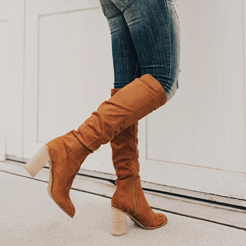 Priti | Bottes Hautes Élégantes pour Femmes