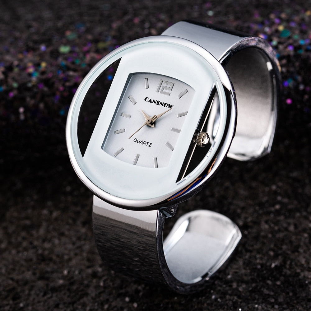 Céleste | Montre-bracelet avec Acier Inoxydable Élégant et Design Raffiné pour Femmes