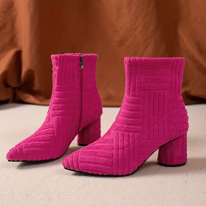 Munire | Bottes élégantes à talon block pour femmes