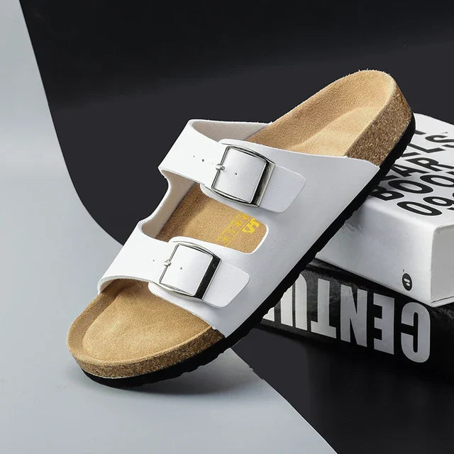Eddie - Sandales d'été en cuir pour hommes
